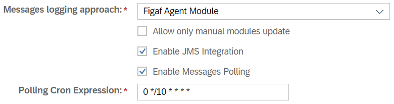 agent module parameters