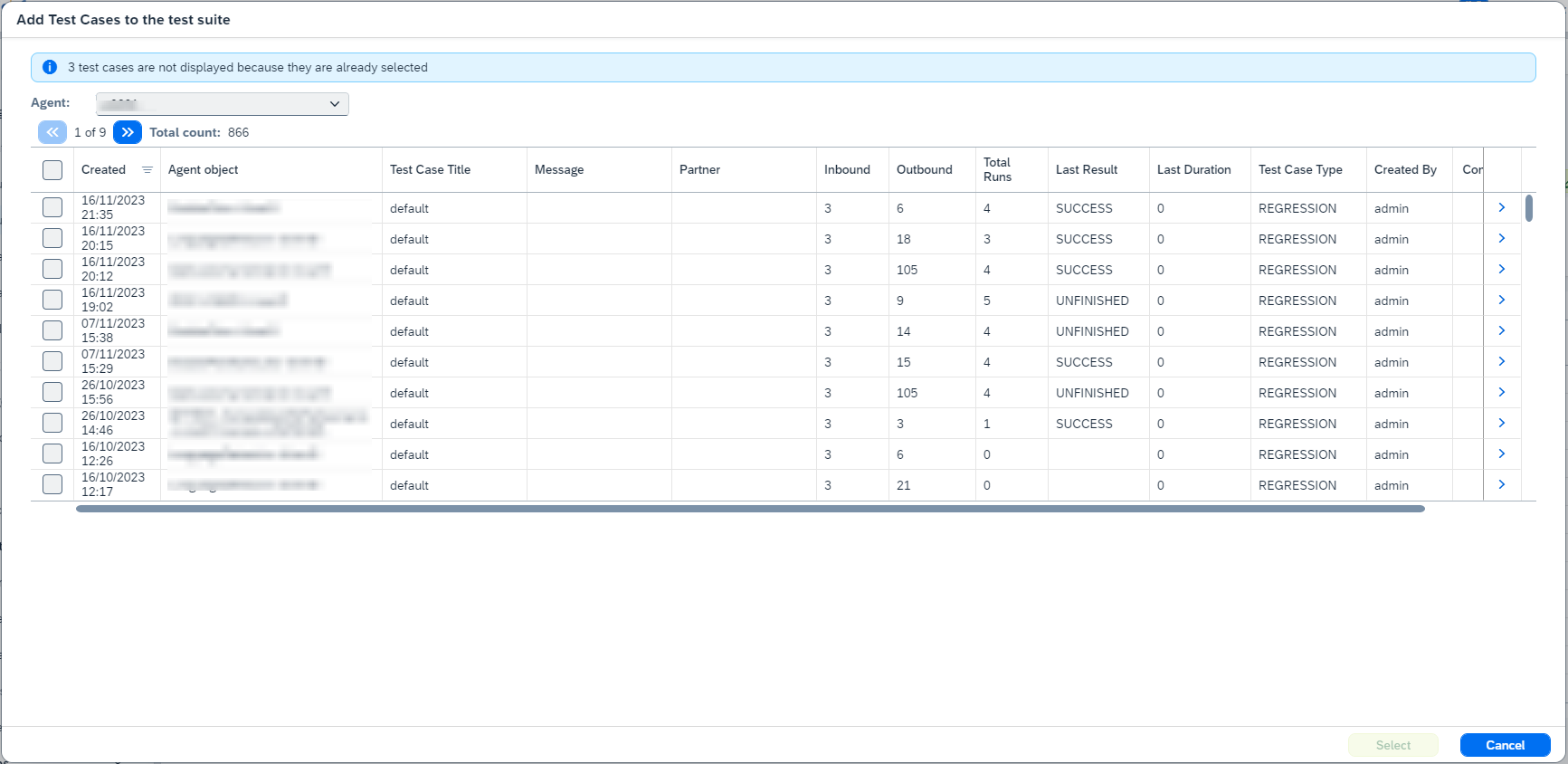 ts add test cases dialog