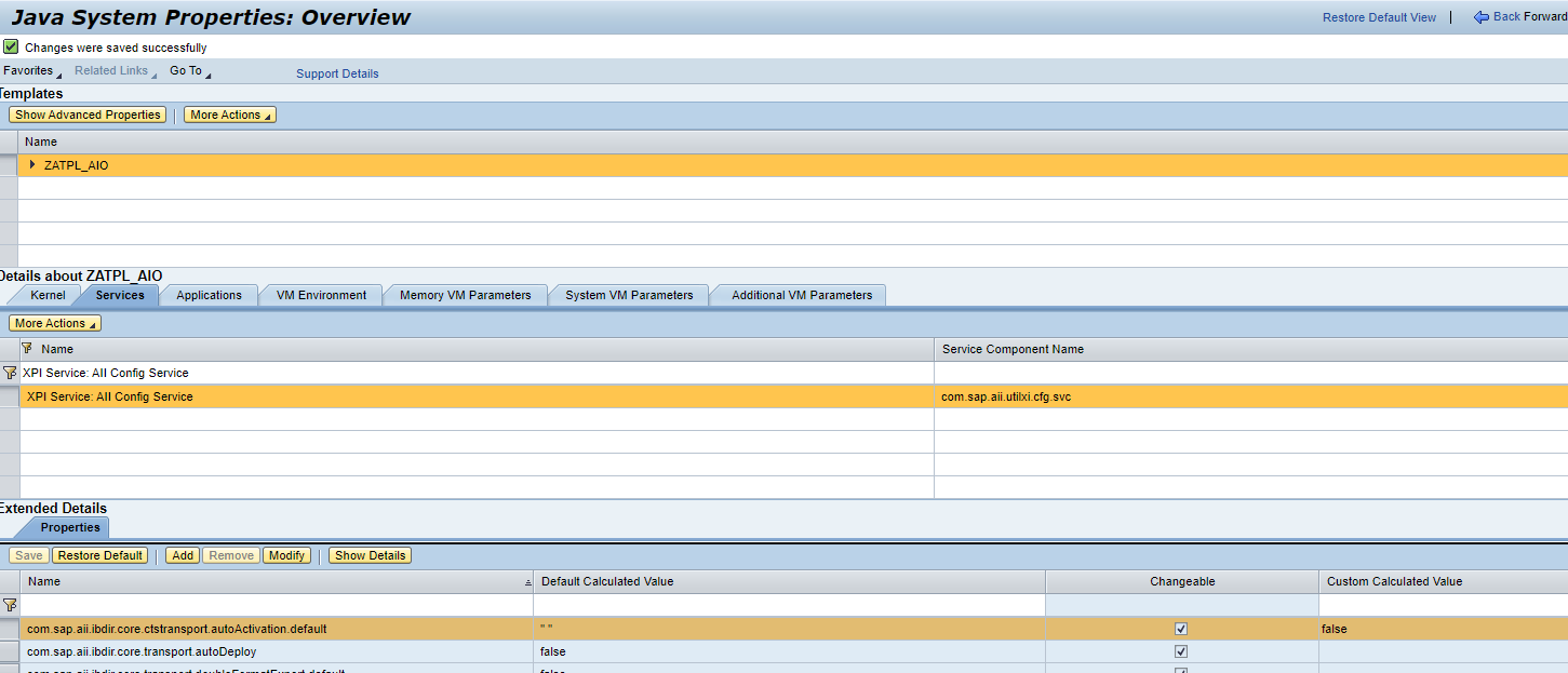 autoactivation configuration