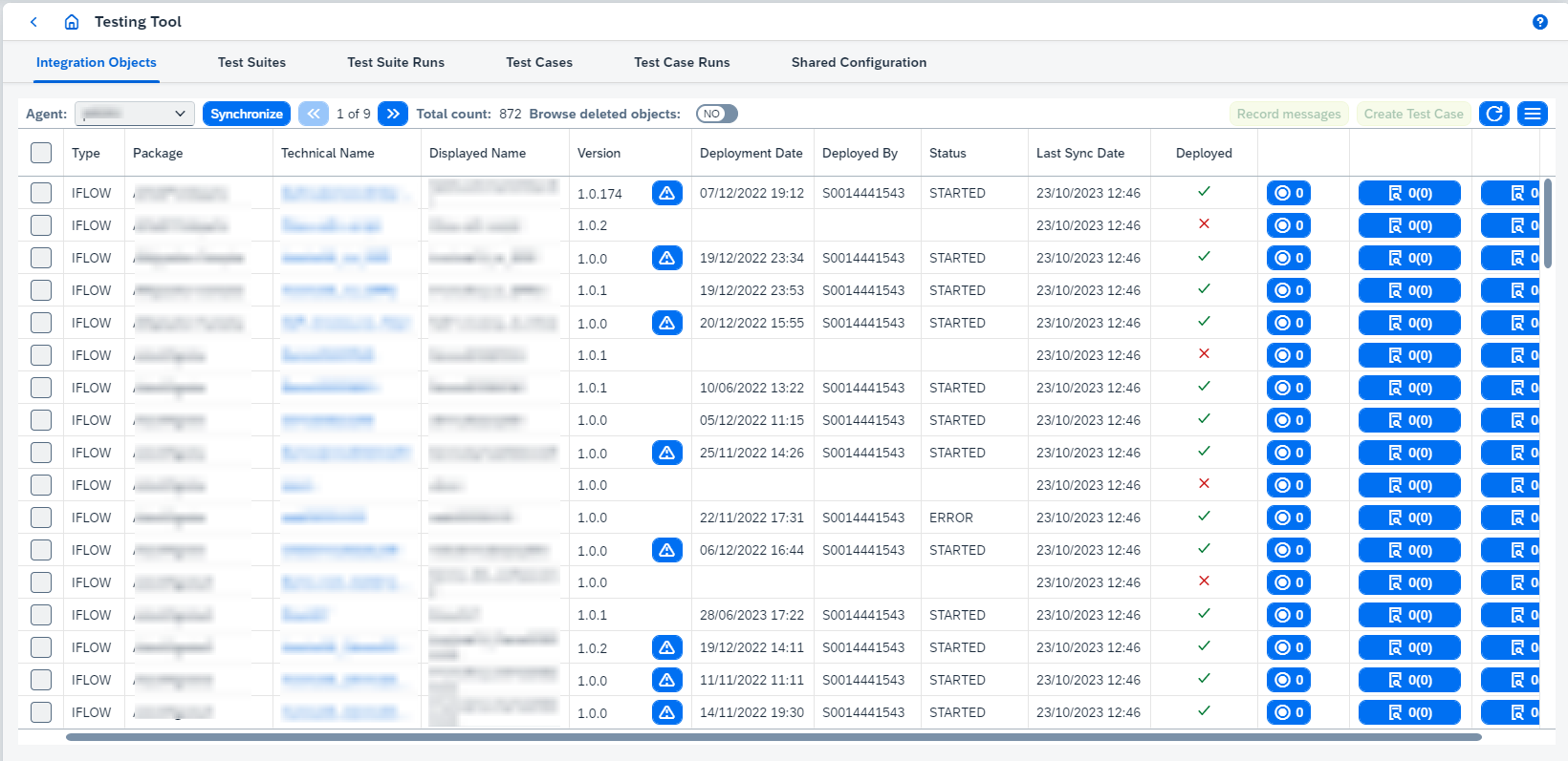 integration objects