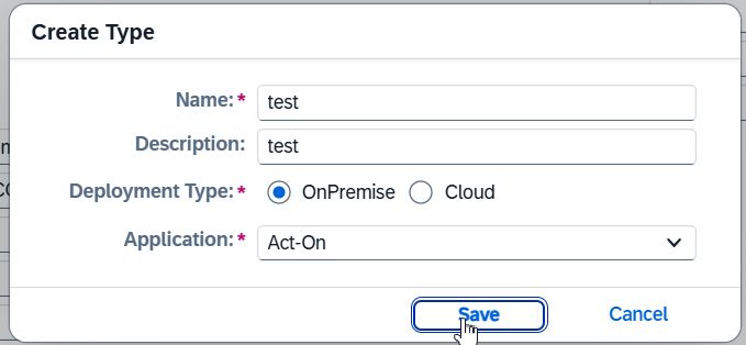 create system type