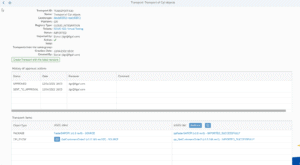 Transport completed iflow and package is getting prefixes